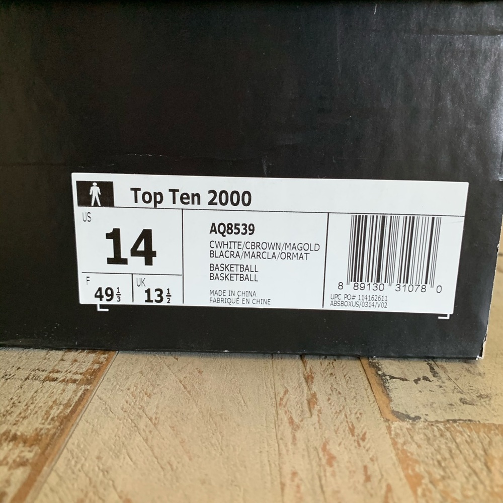 🌼ADIDAS🌼 KOBE Top Ten 2000 "Vino Pack" ‼️RARE‼️ - Picture 15 of 16